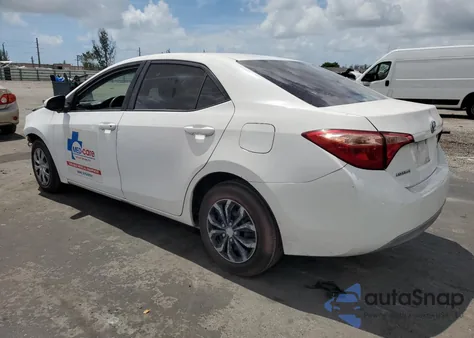 2019 Toyota Corolla L из США, поврежденный, VIN 2T1BURHE5KC213391